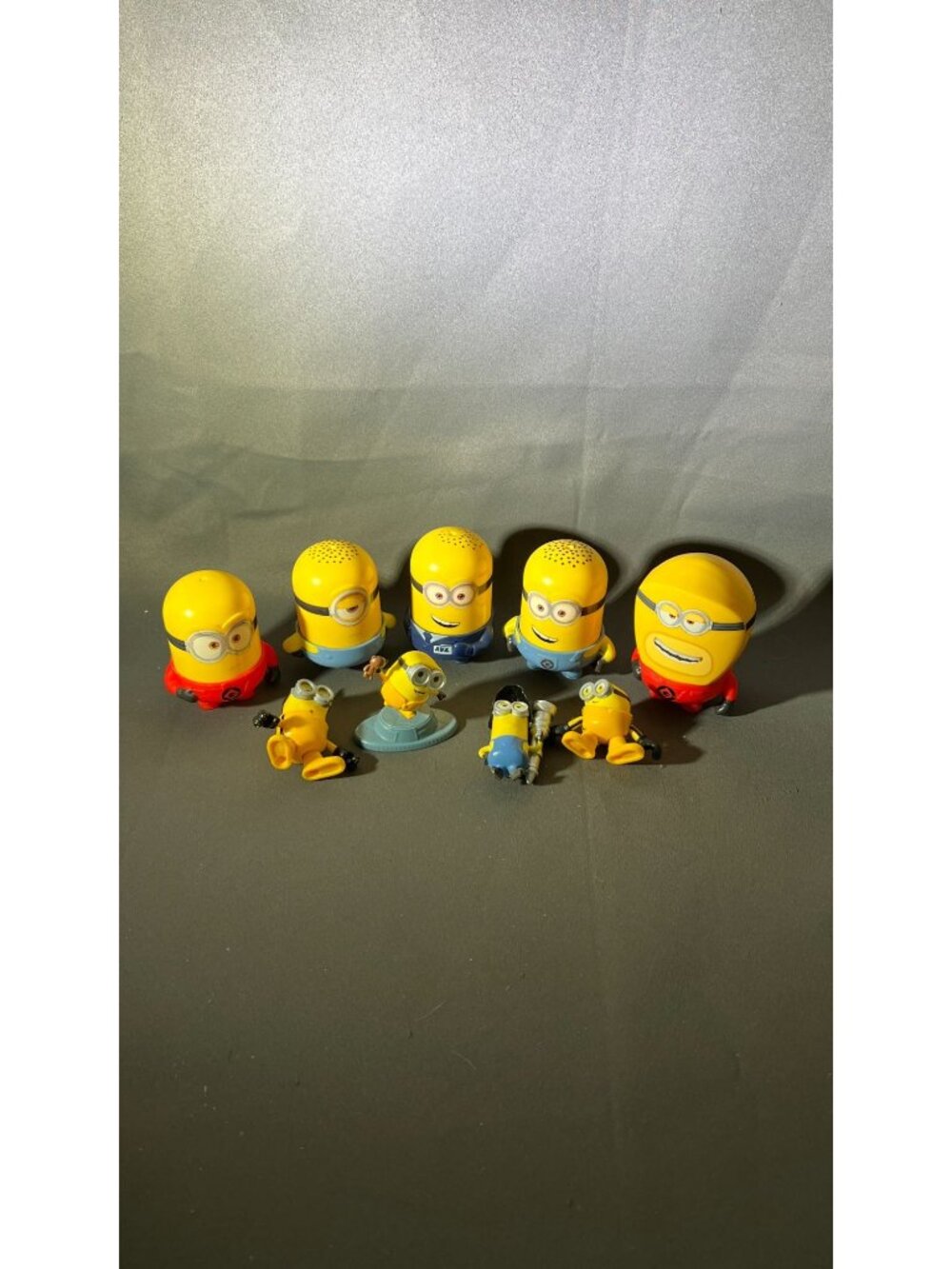 Minion Figurines Collectible Toy Set Of 9: Despicable Fun Gift